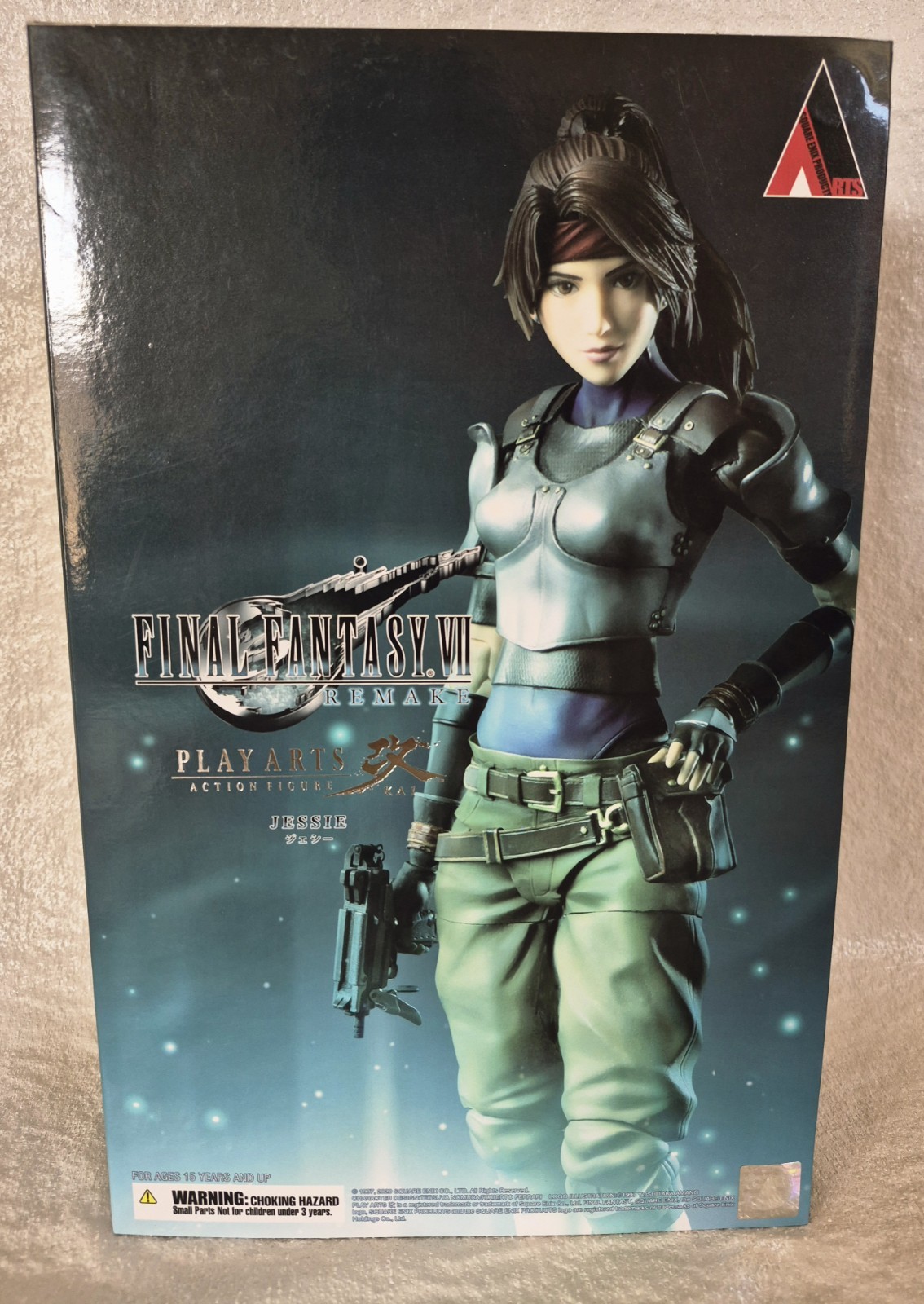 Final Fantasy VII Remake Play Arts Kai JESSIE Figurine