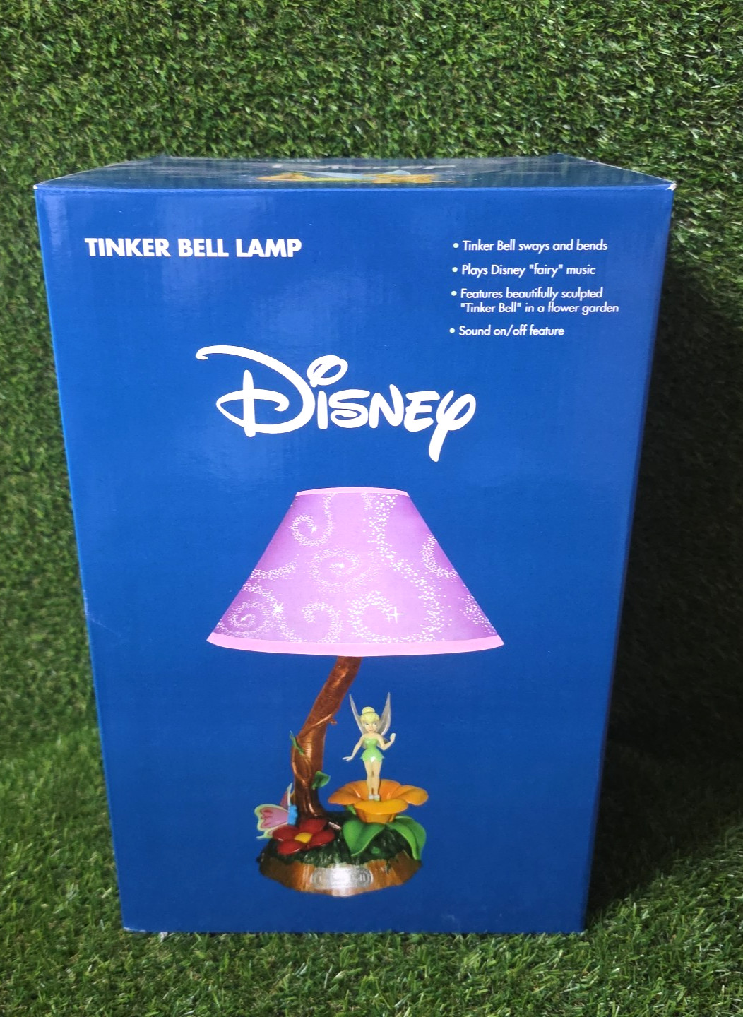 NEW IN BOX 2004 VINTAGE DISNEY  TINKERBELL LAMP