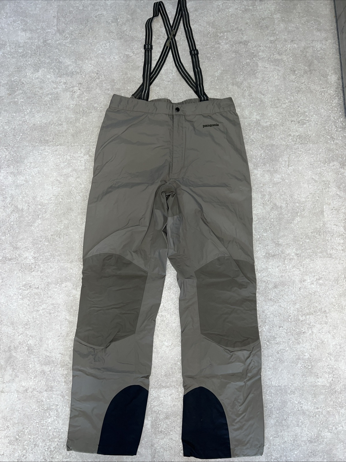 VINTAGE Patagonia MARS Waterproof Suspender Pants Alpha Green  SZ 38 NICE K-121