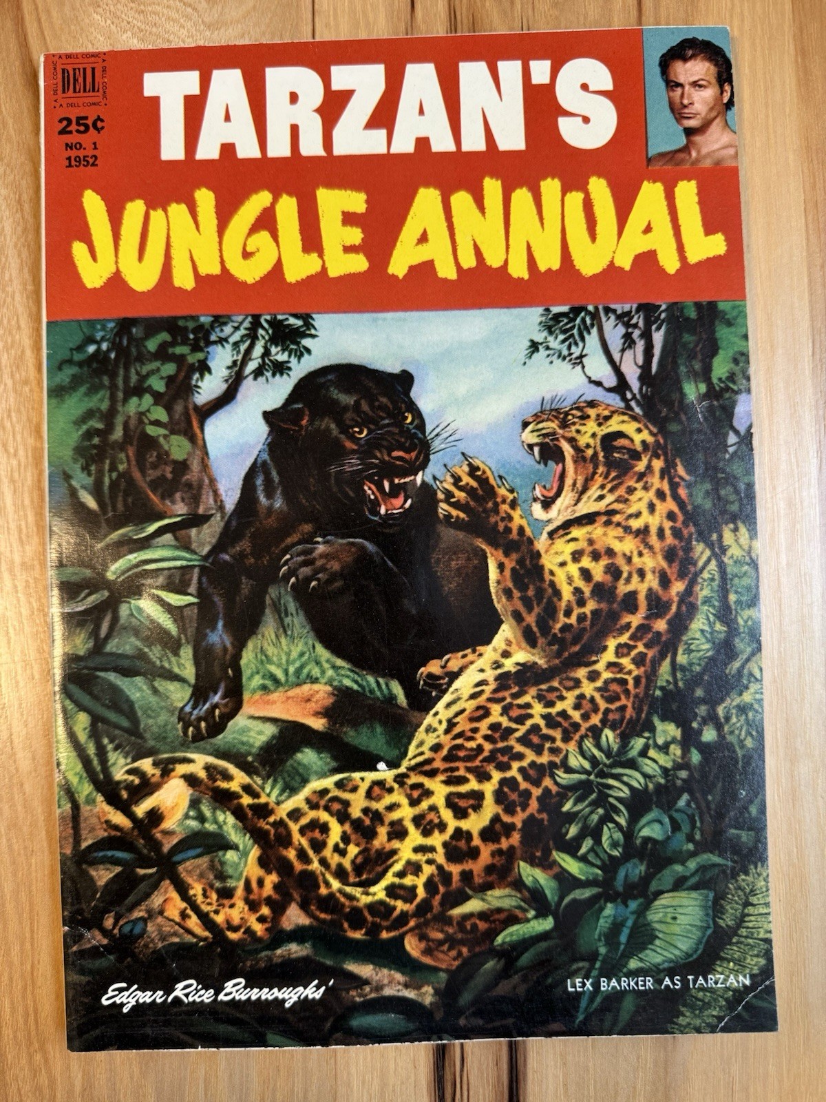 Tarzan's Jungle Annual #1 Dell 1952 WHITE PAGES