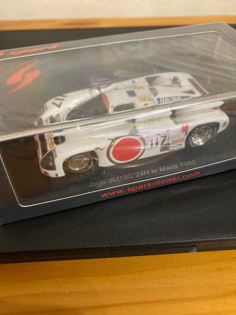 Spark 1/43 Argo JM19C Le Mans 1988 Race Car Model No.117