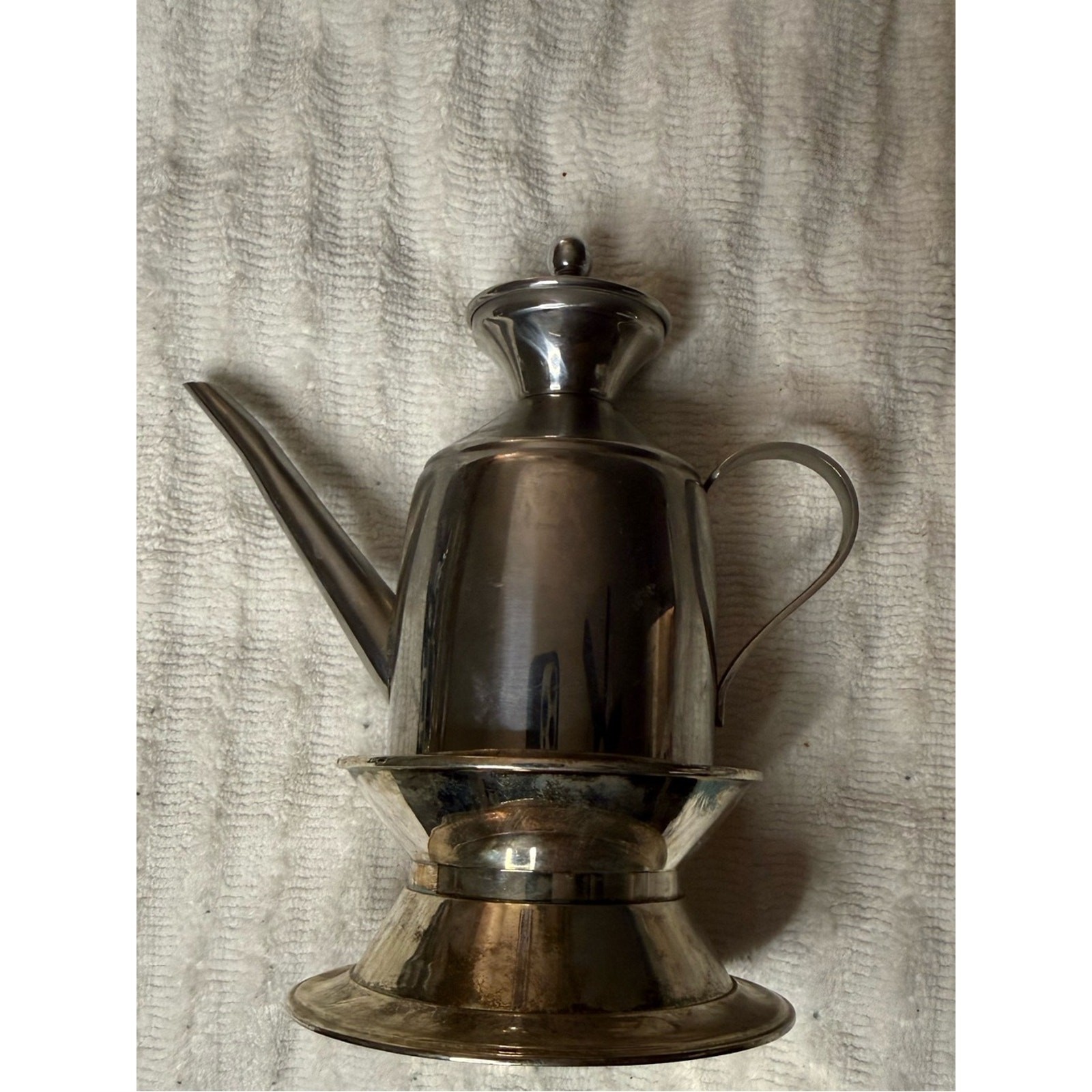 Well equipped kitchen 18/8 stainless steel oil and vinegar cruet dispenser w lid