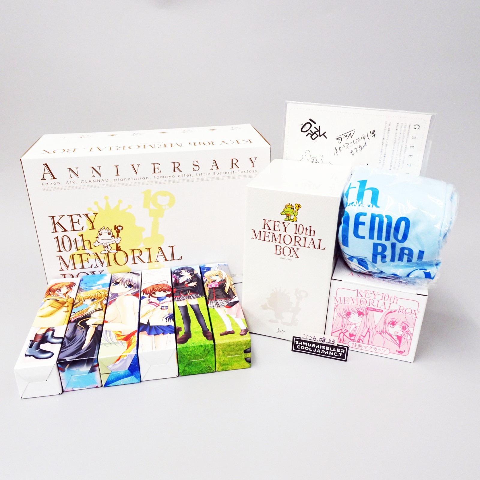 KEY 10th MEMORIAL BOX Kanon AIR PC Clannad Little Busters Tomoyo After