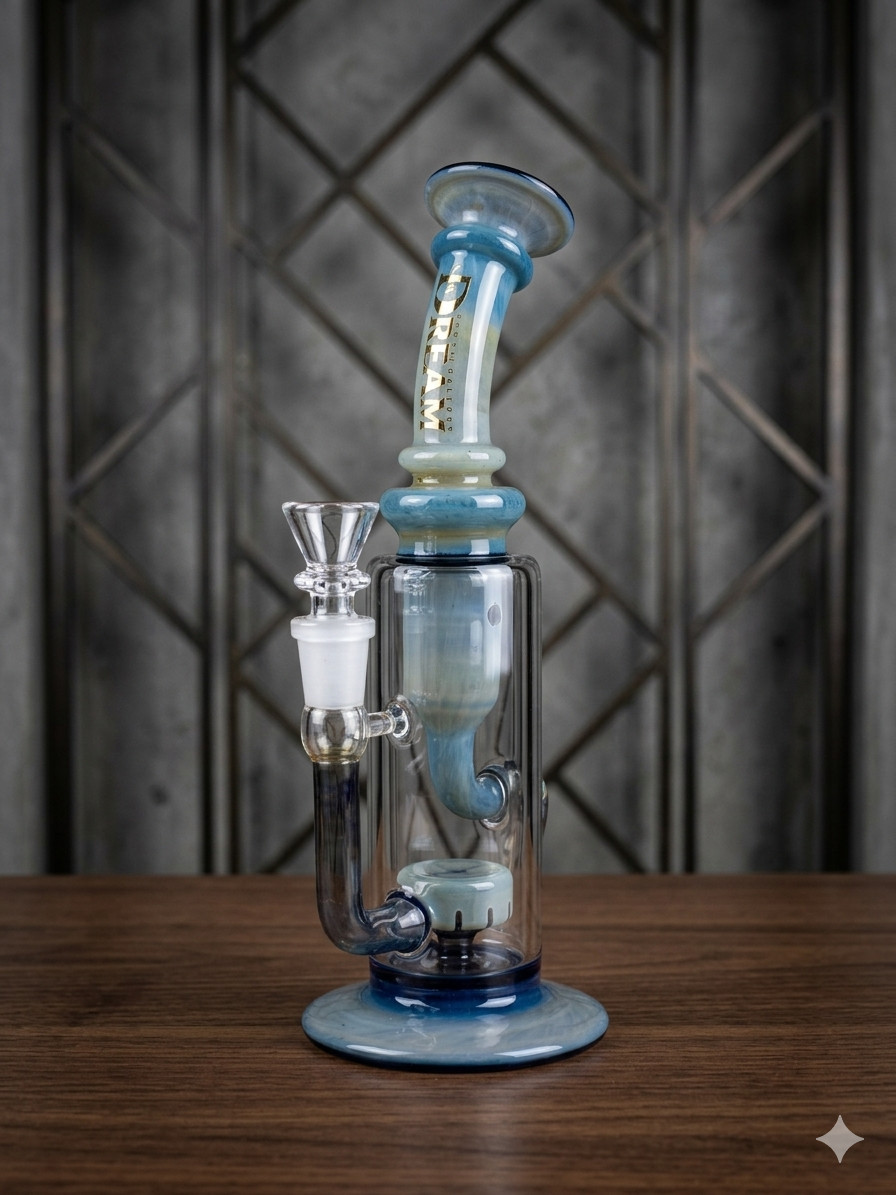 9 '' Premium Glass Bong Heavy Glass Water Pipe Bubbler Glass Rig With Bowl