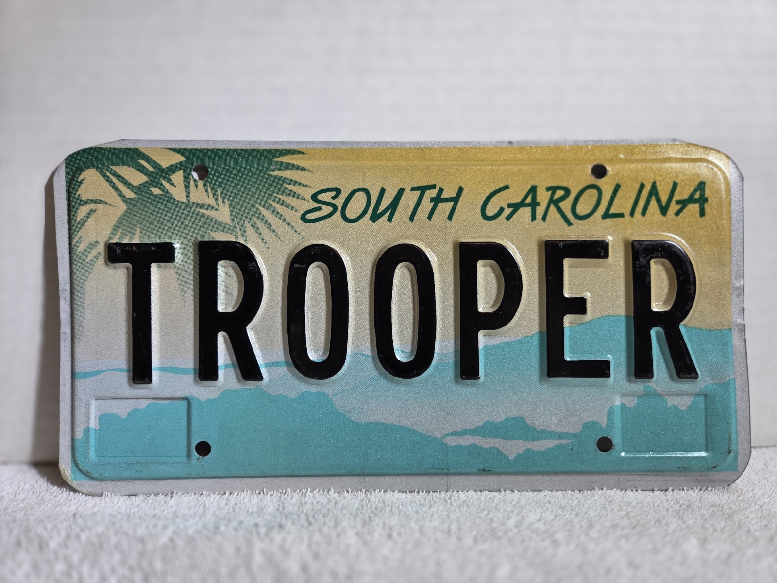 Vintage 2002 South Carolina Vanity License Plate \
