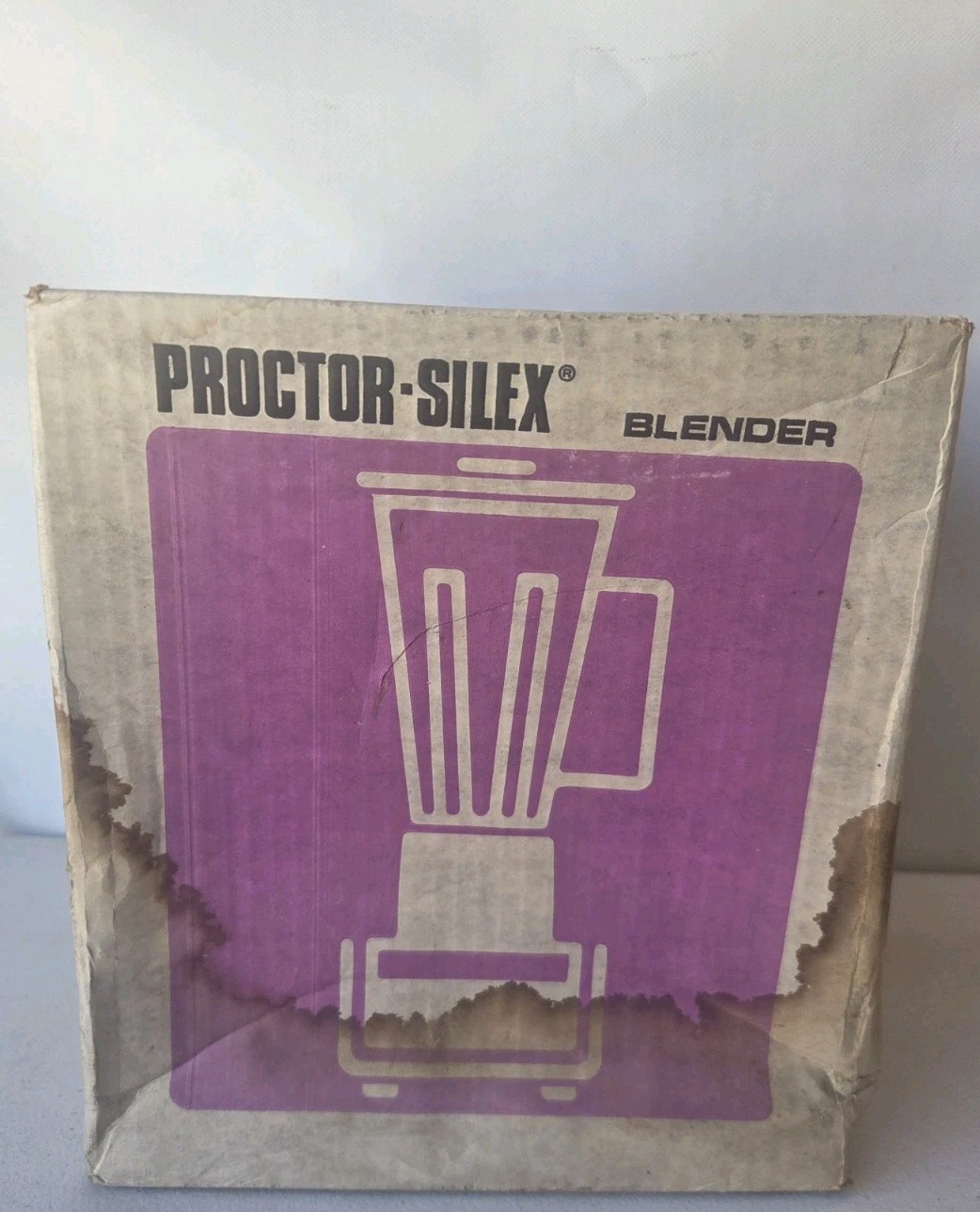 Vintage 1970s Proctor Silex 80402 Mary Proctor 7 Speed Blender NOS USA Box
