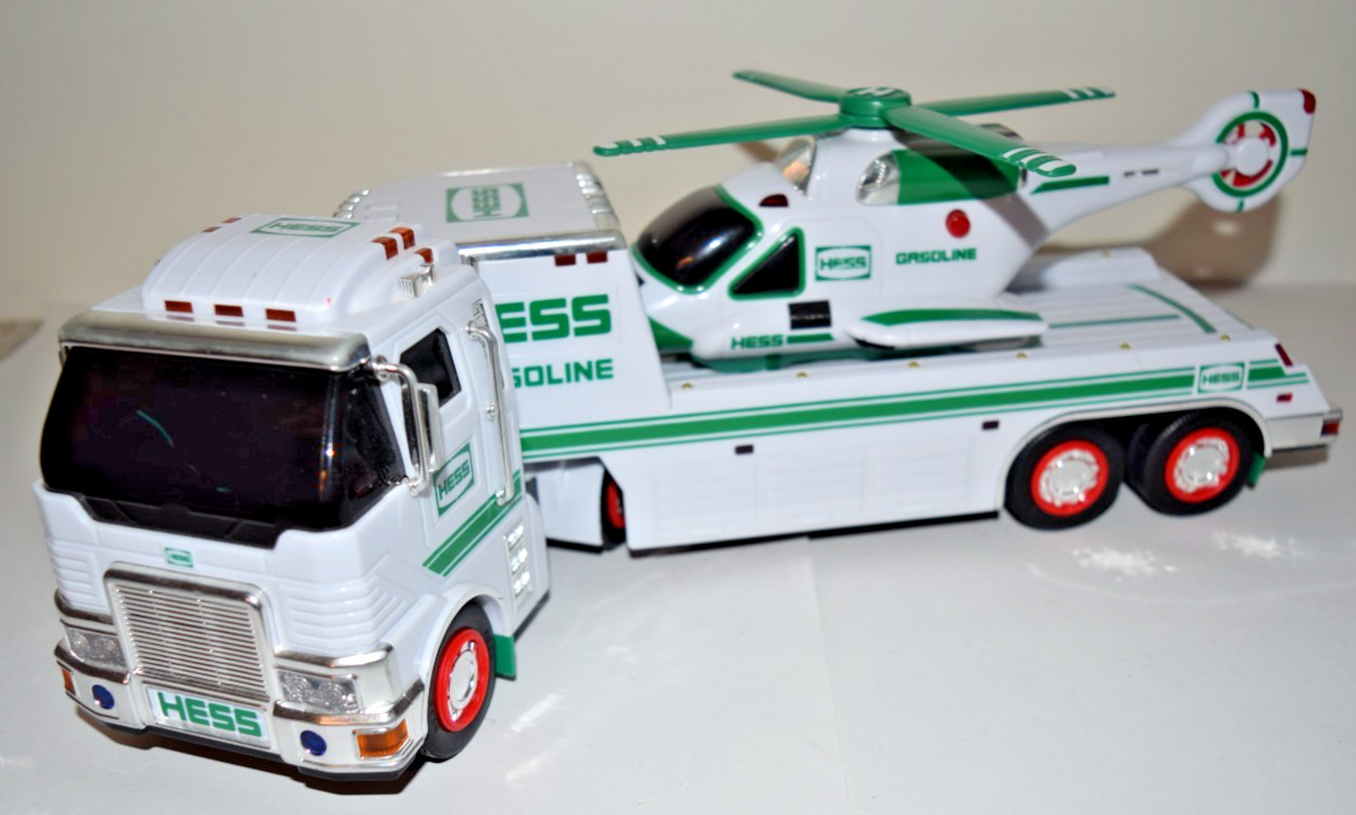 Hess Gasoline 2006 Toy Truck and Helicopter Hess Gasoline 2006 Toy Truck and Helicopter