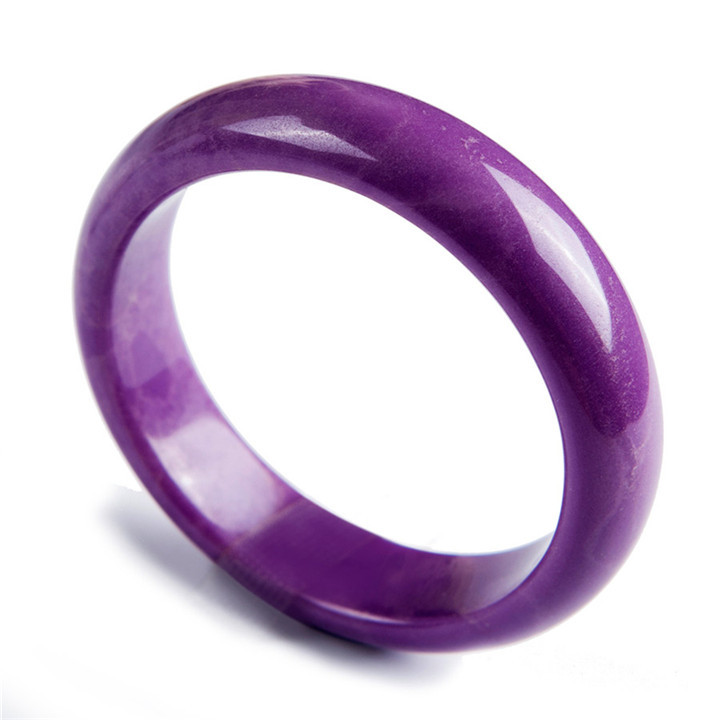 Genuine Natural Phosphosiderite Stone Gems Woman Bangle AAA Inner Diameter 60mm