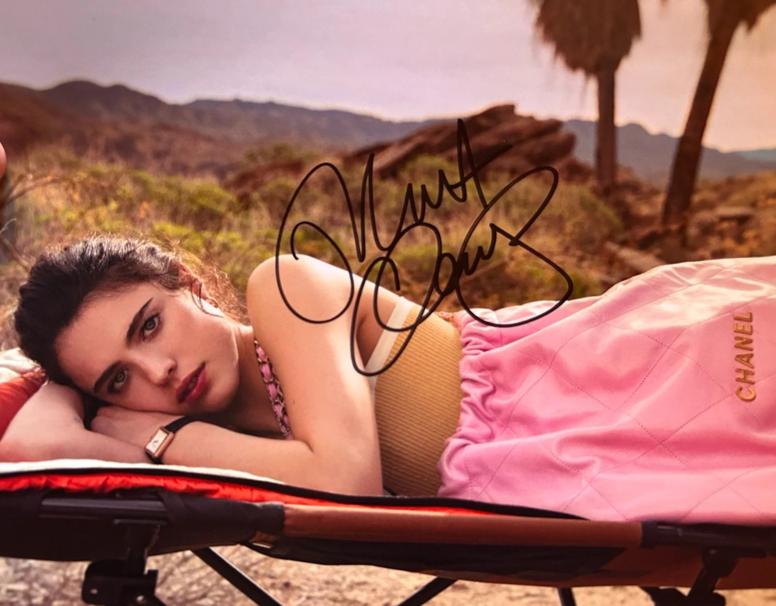 Margaret Qualley  Signed 8x10\