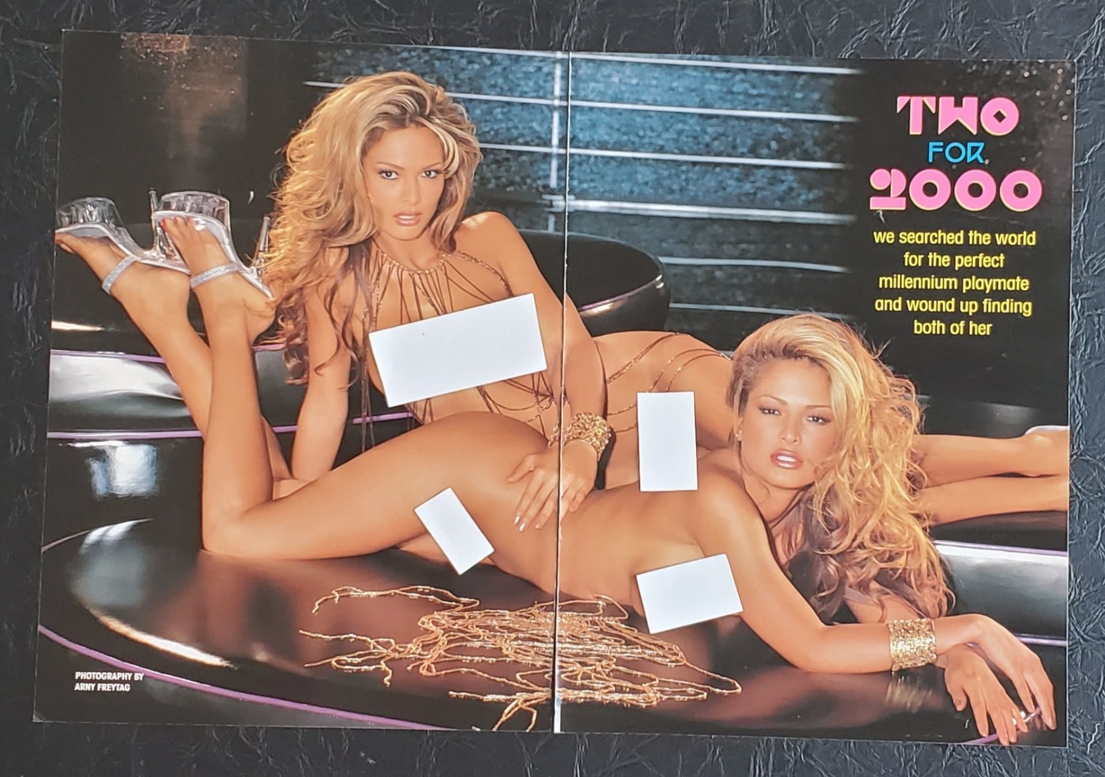 Playboy PICTORIAL ONLY - Playmate BERNAOLA TWINS January, 2000 9 pages Playboy PICTORIAL ONLY - Playmate BERNAOLA TWINS January, 2000 9 pages