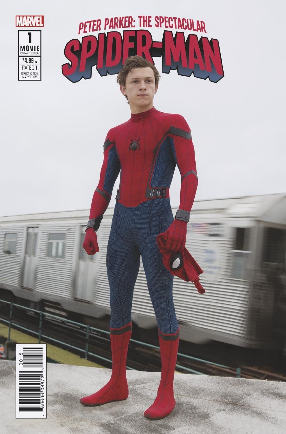 Marvel Peter Parker: The Spectacular Spider-Man #1 Movie Variant F/VF Marvel Peter Parker: The Spectacular Spider-Man #1 Movie Variant F/VF