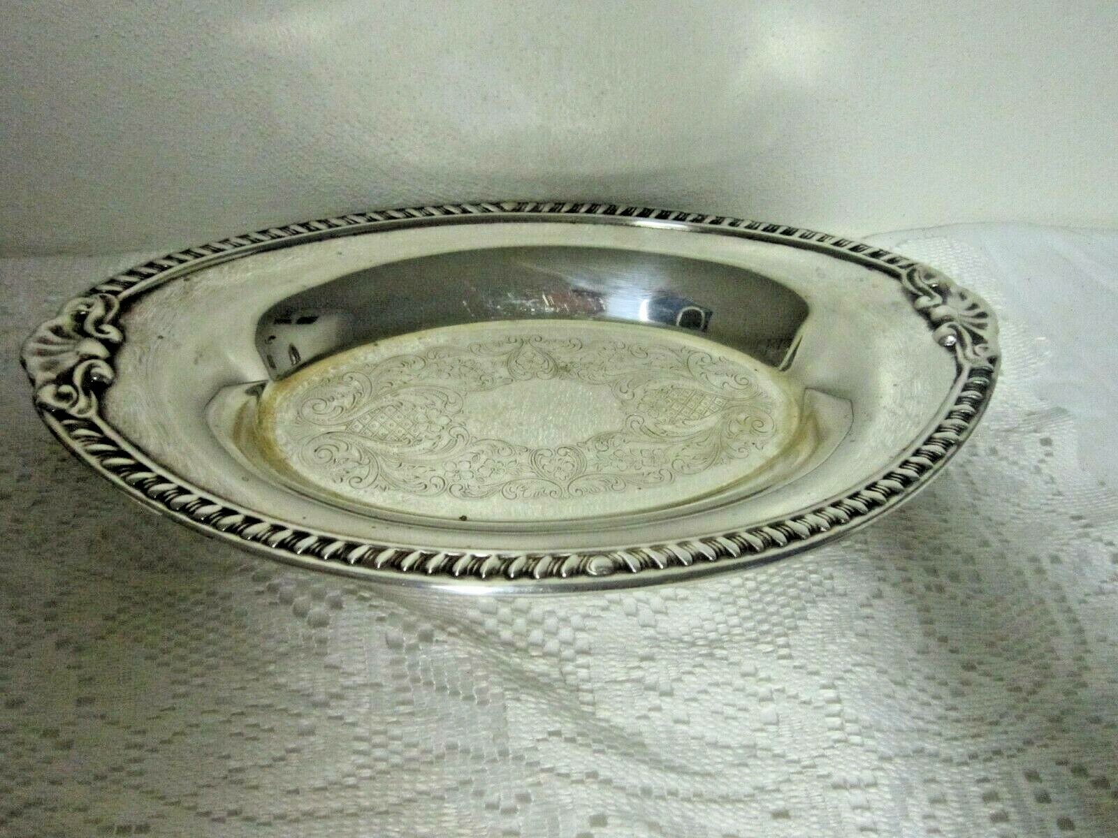 Vintage Sheridan E.P.S.Silverplate Serving Platter ~ 12.75\ Vintage Sheridan E.P.S.Silverplate Serving Platter ~ 12.75\