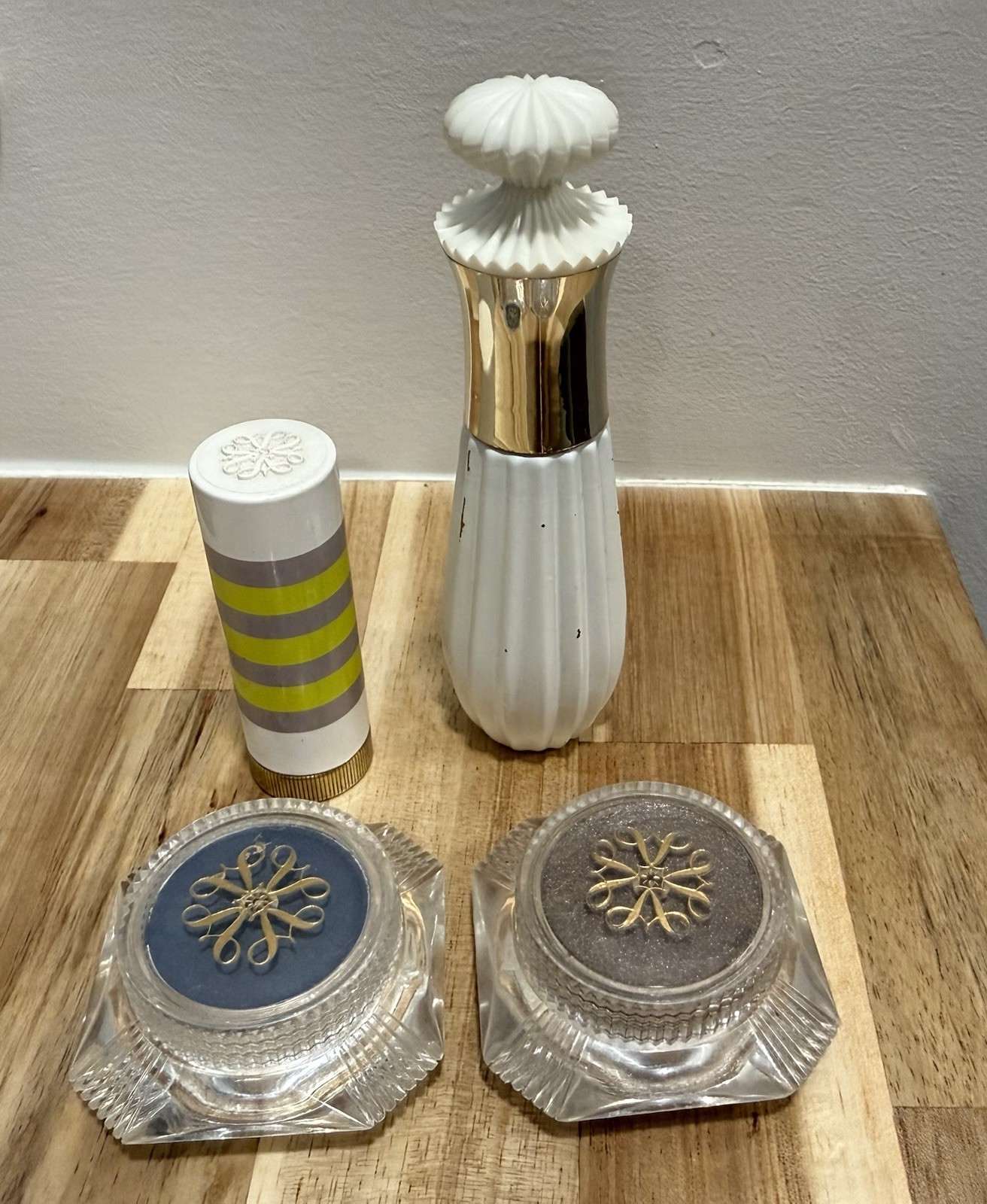 Vintage 1960s 1970s Avon Makeup Set UNUSED Sonnet Perfume Eye Shadow Liner Lot