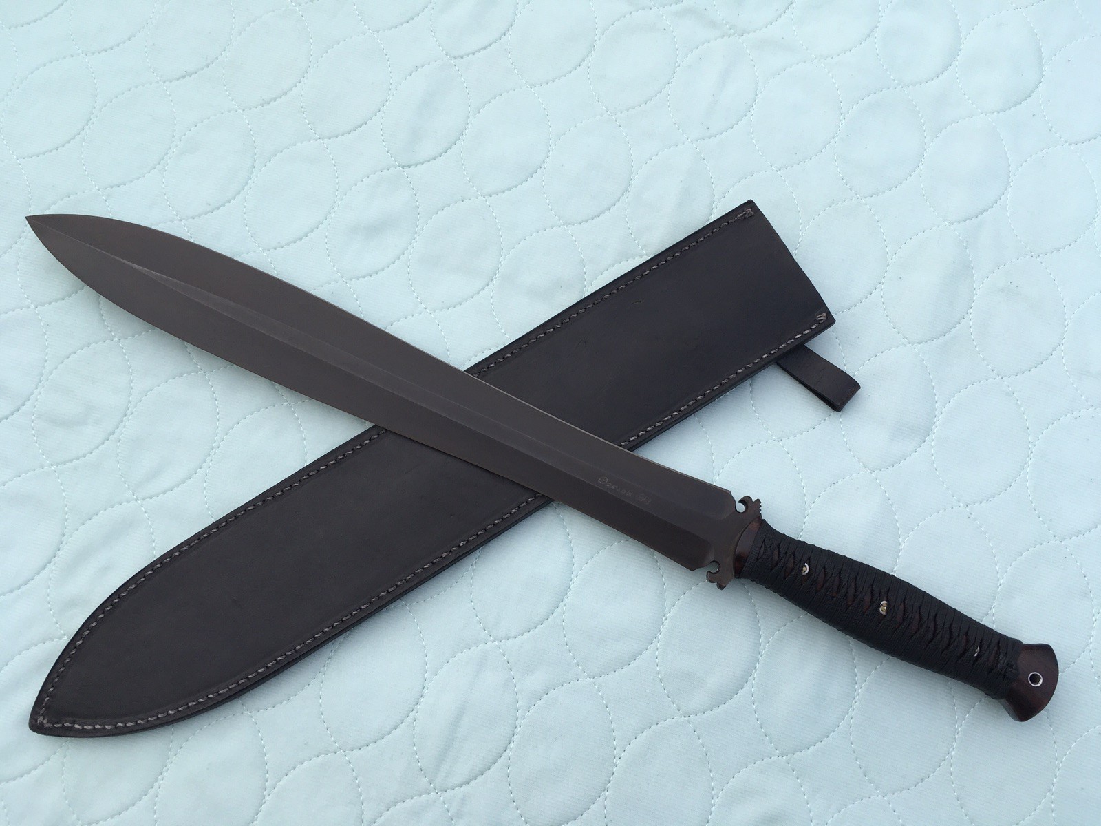 DAWSON G3 SWORD **PRICE REDUCED DAILY** 16-INCH BLADE LEATHER SHEATH USA DAWSON G3 SWORD **PRICE REDUCED DAILY** 16-INCH BLADE LEATHER SHEATH USA