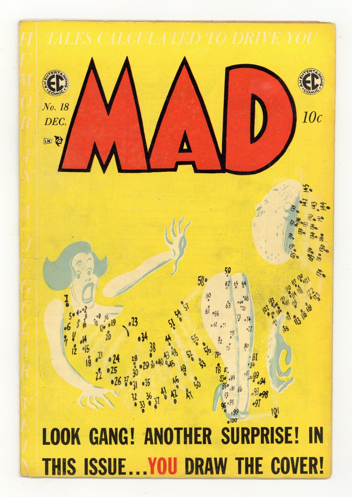 Mad #18 VG- 3.5 1954