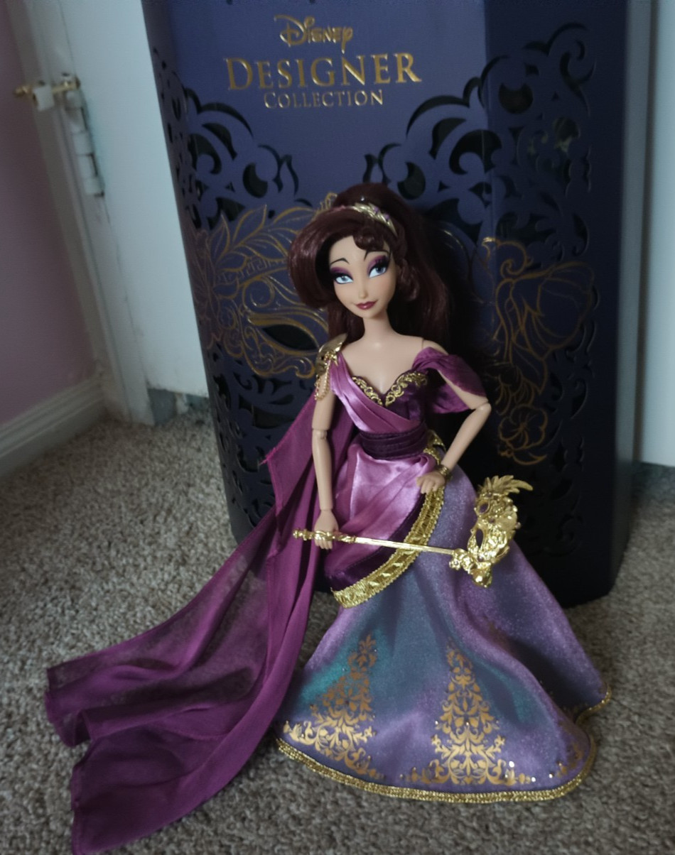 Limited Edition Disney Designer Doll - Midnight Masquerade Megara Limited Edition Disney Designer Doll - Midnight Masquerade Megara