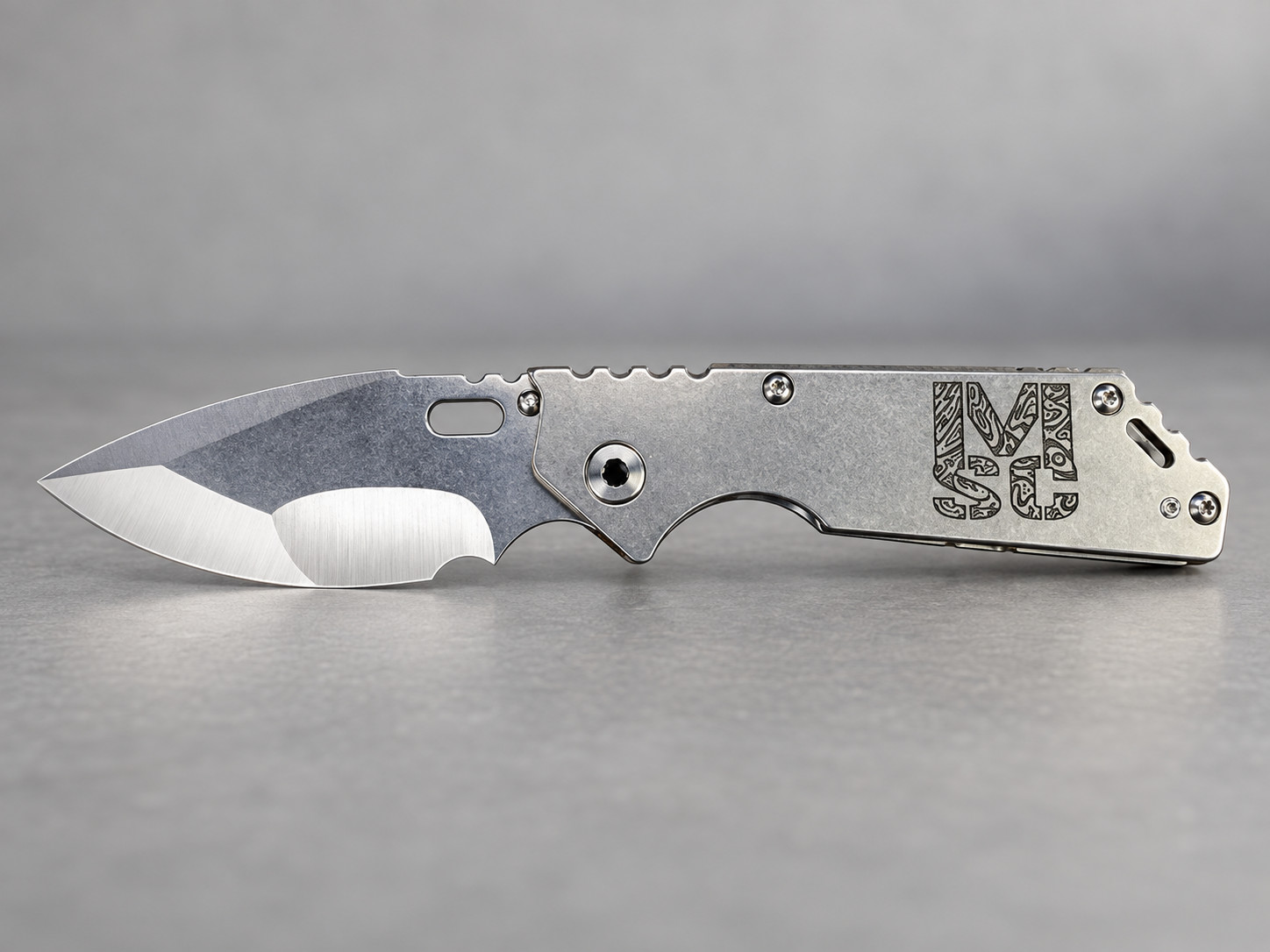 Mick Strider Custom MSC AR Gut Shovel Full Titanium Blade Show 2015 Rare