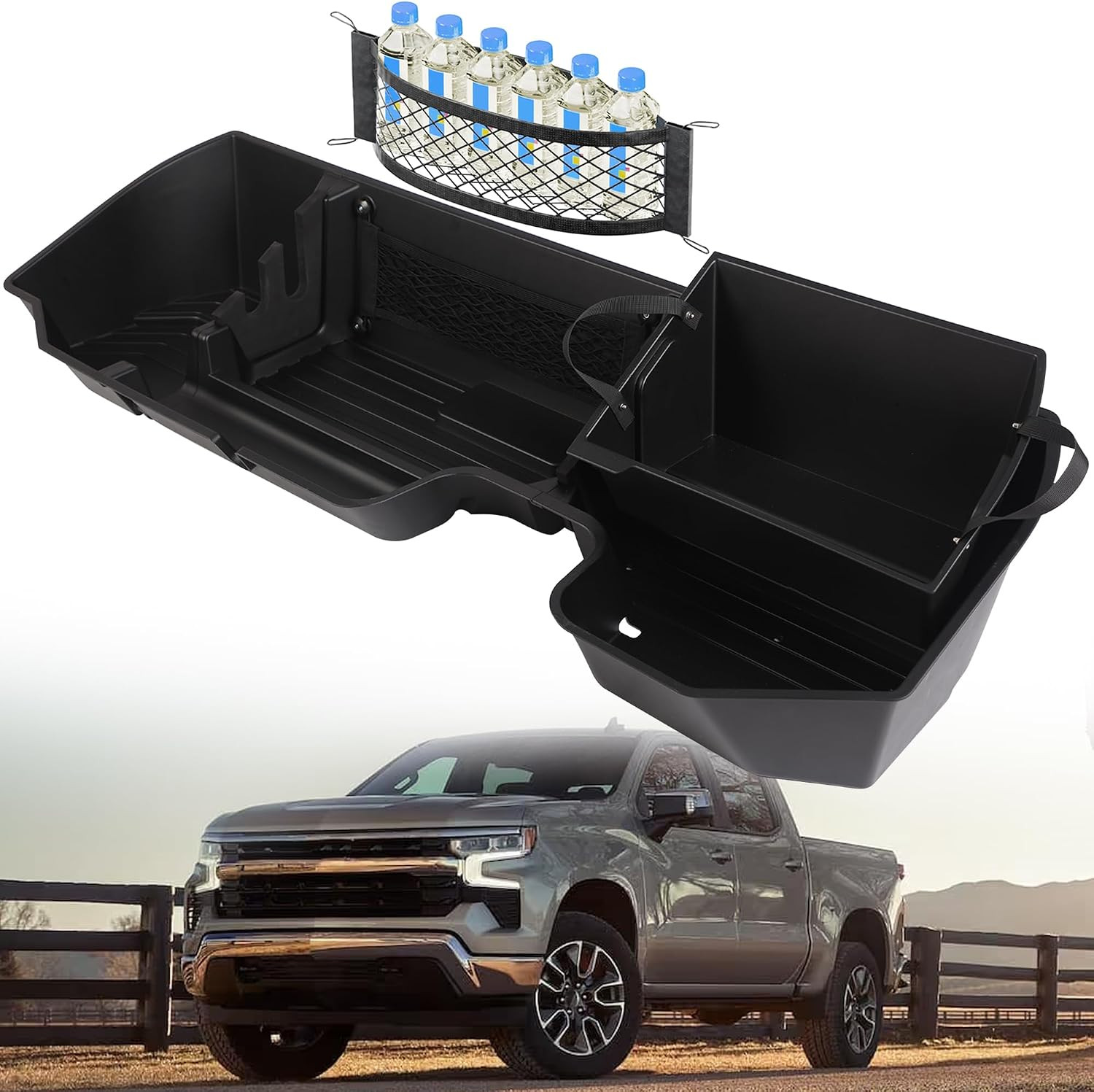 under Seat Storage for 2019-2026 Chevy Silverado/Gmc Sierra 1500