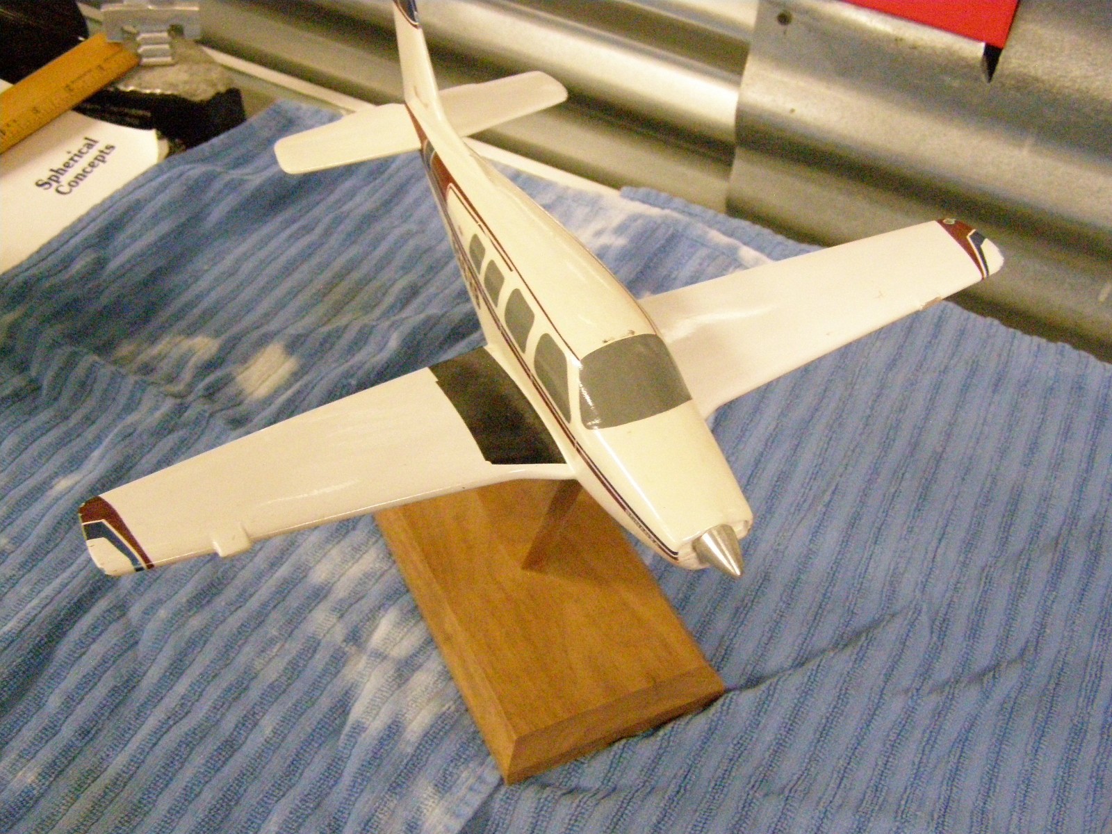 Micro West Beechcraft A36 Bonanza Desk Model