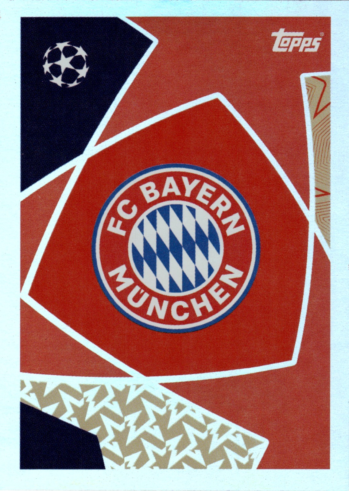 TOPPS CHAMPIONS LEAGUE 2025-26 2026 N.196Logo FC Bayern Munich