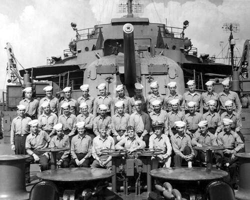 Crew of USS Sierra AD-18 Photo