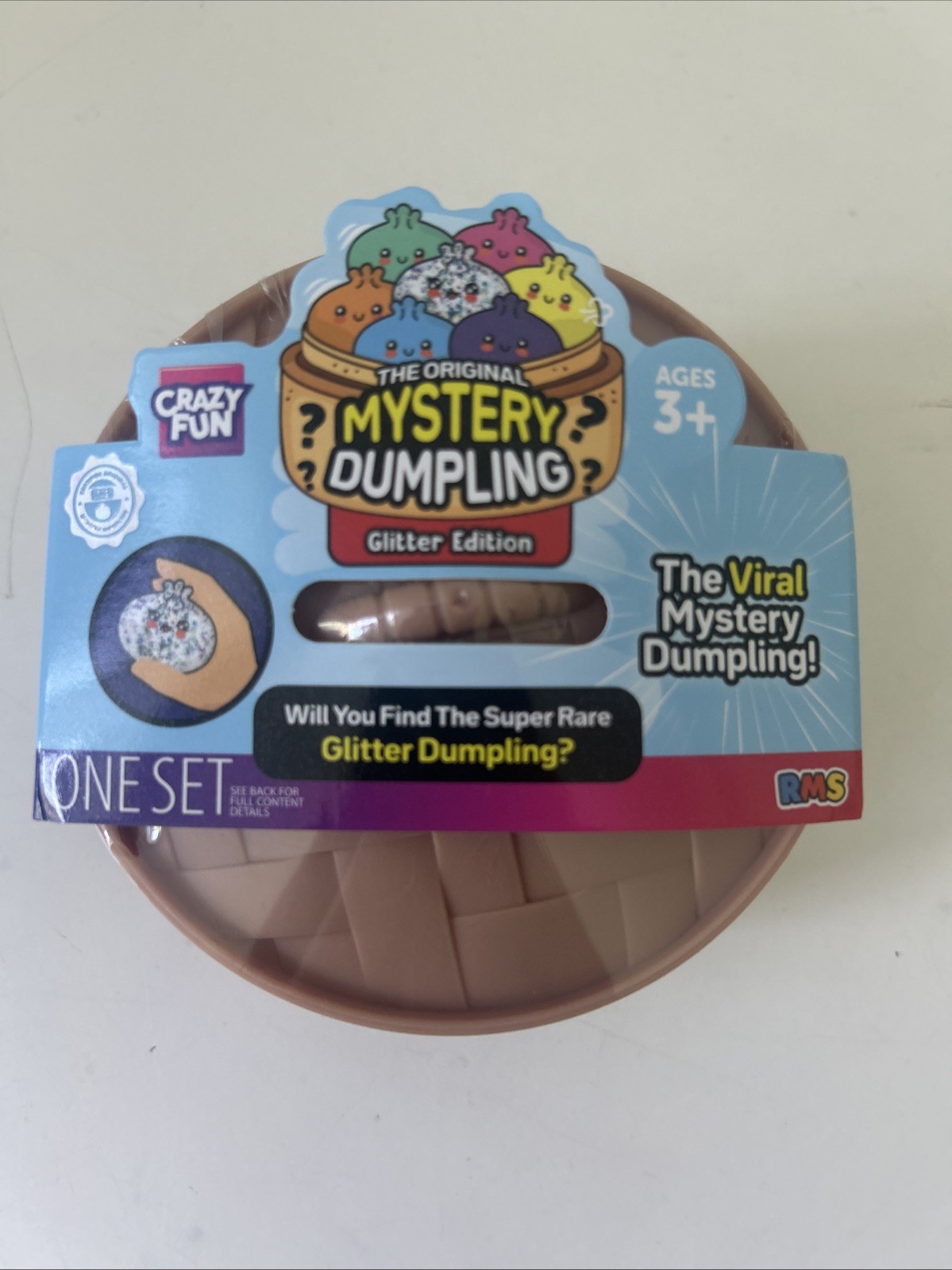 RMS Mystery Dumpling Glitter Edition Rare  Ages 3+still Sealed Newest