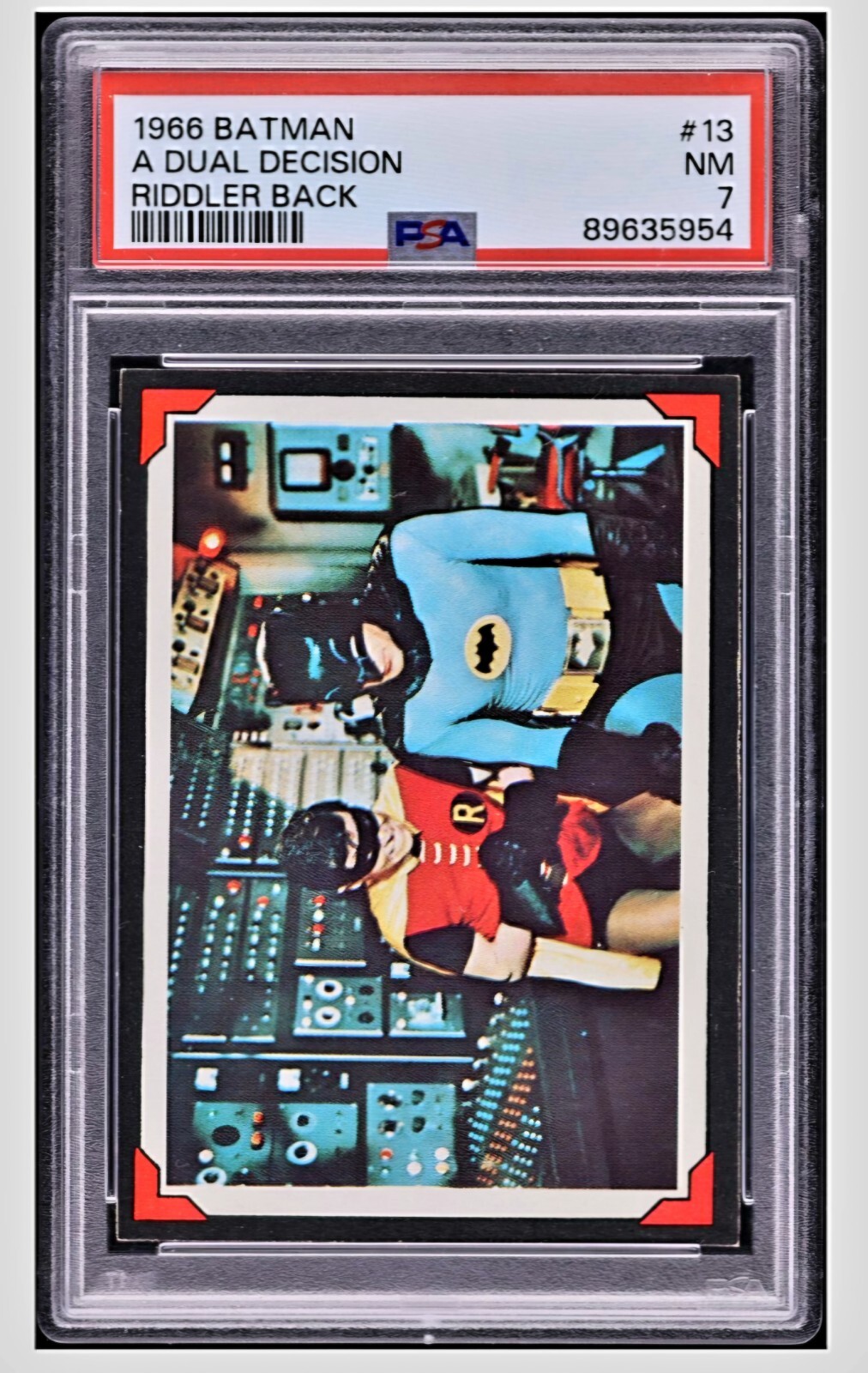 1966 🫟 PSA 7 Batman #13 A Dual Decision Riddler Back 1966 🫟 PSA 7 Batman #13 A Dual Decision Riddler Back