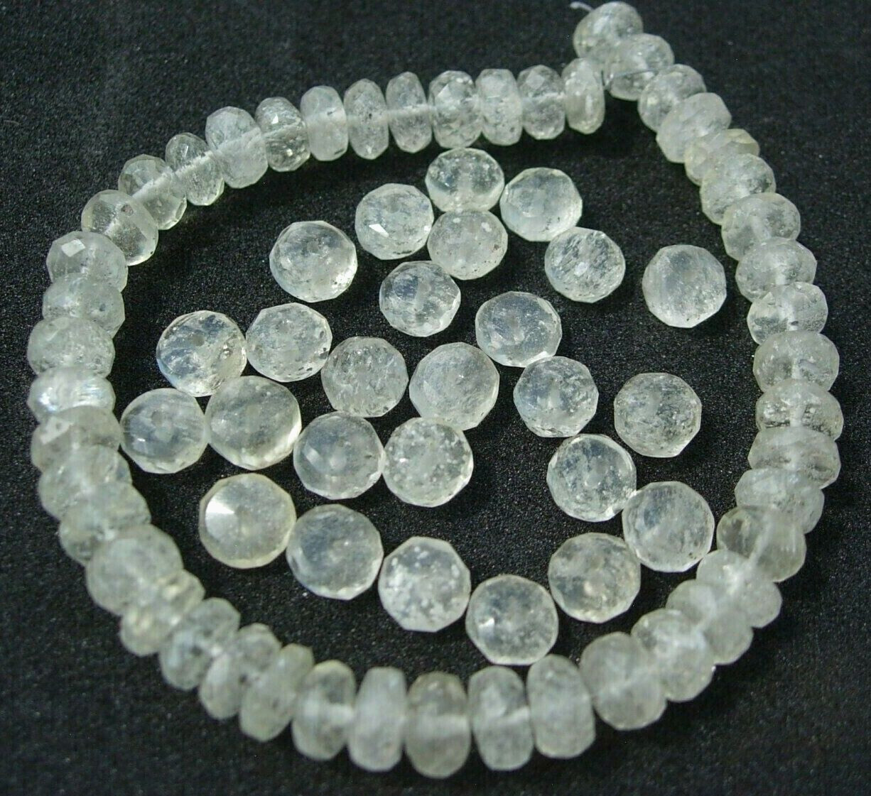 about 6x3mm beads of Libyan Desert Glass from Meteorite Impact + COA $3.99 each