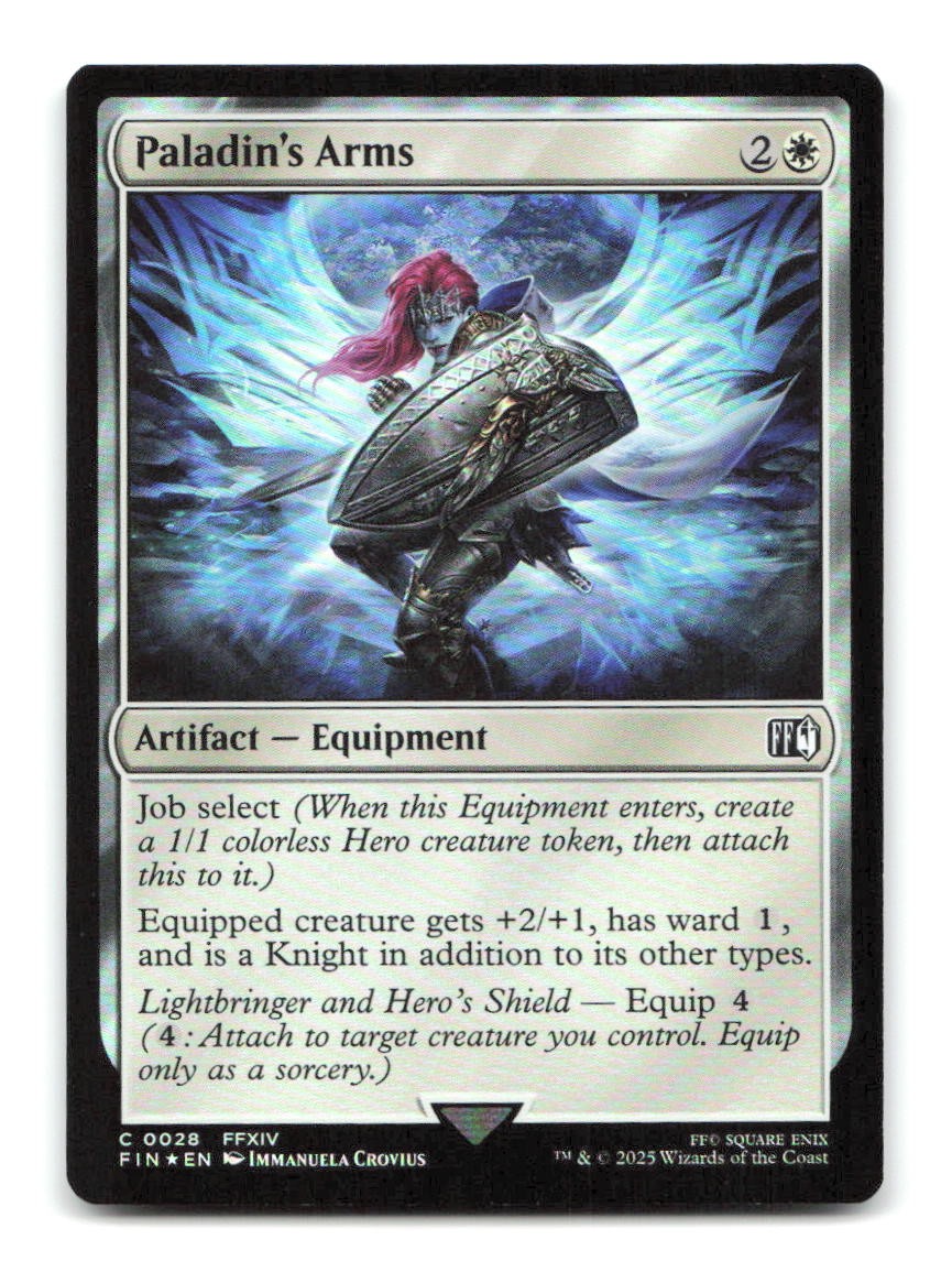 Paladin's Arms 28 FIN Magic: The Gathering Foil NM