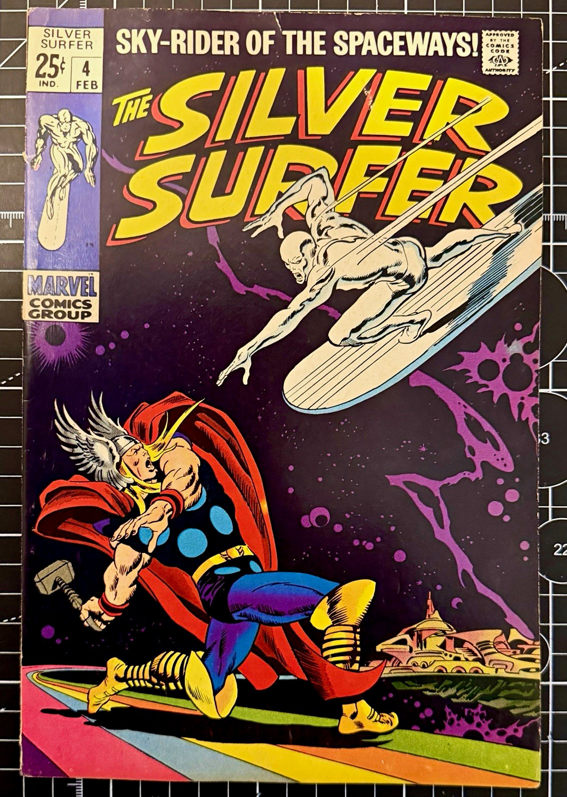 (1968) Silver Surfer #4 (VF) Very Nice Higher Grade Grail