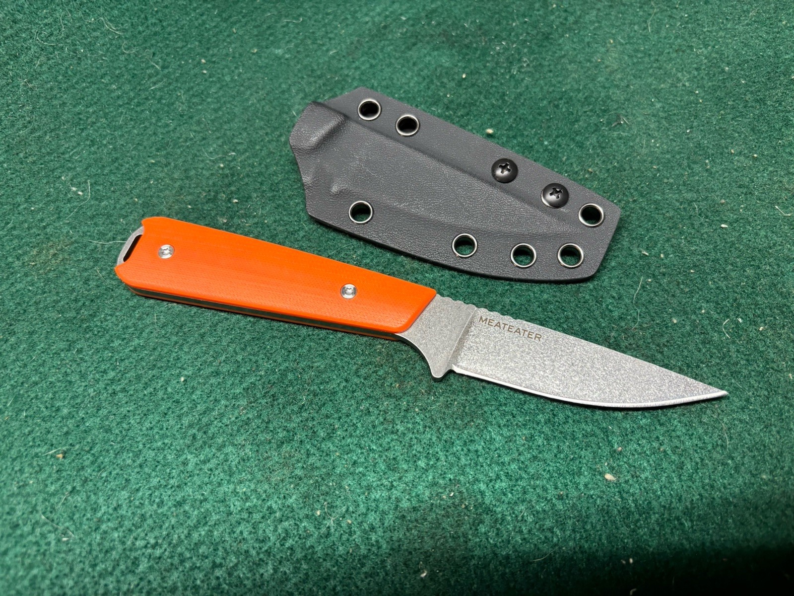 Montana Knife Company Flat Tail Meateater Knife MKC please read description  