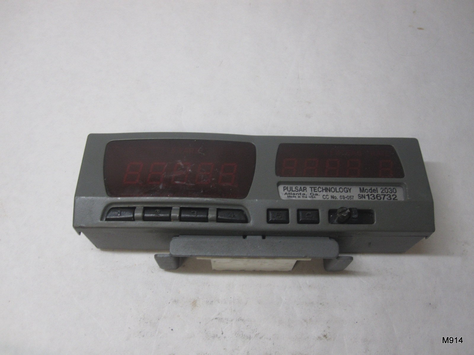 FOR PARTS | Single Pulsar Technology Taxi Meter Model 2030