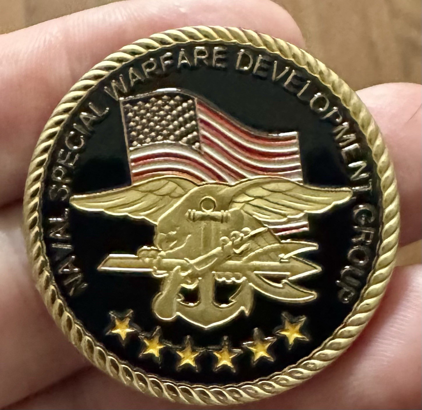 SEAL TEAM SIX (6) CHALLENGE COIN-US Navy Special Warfare Development Group