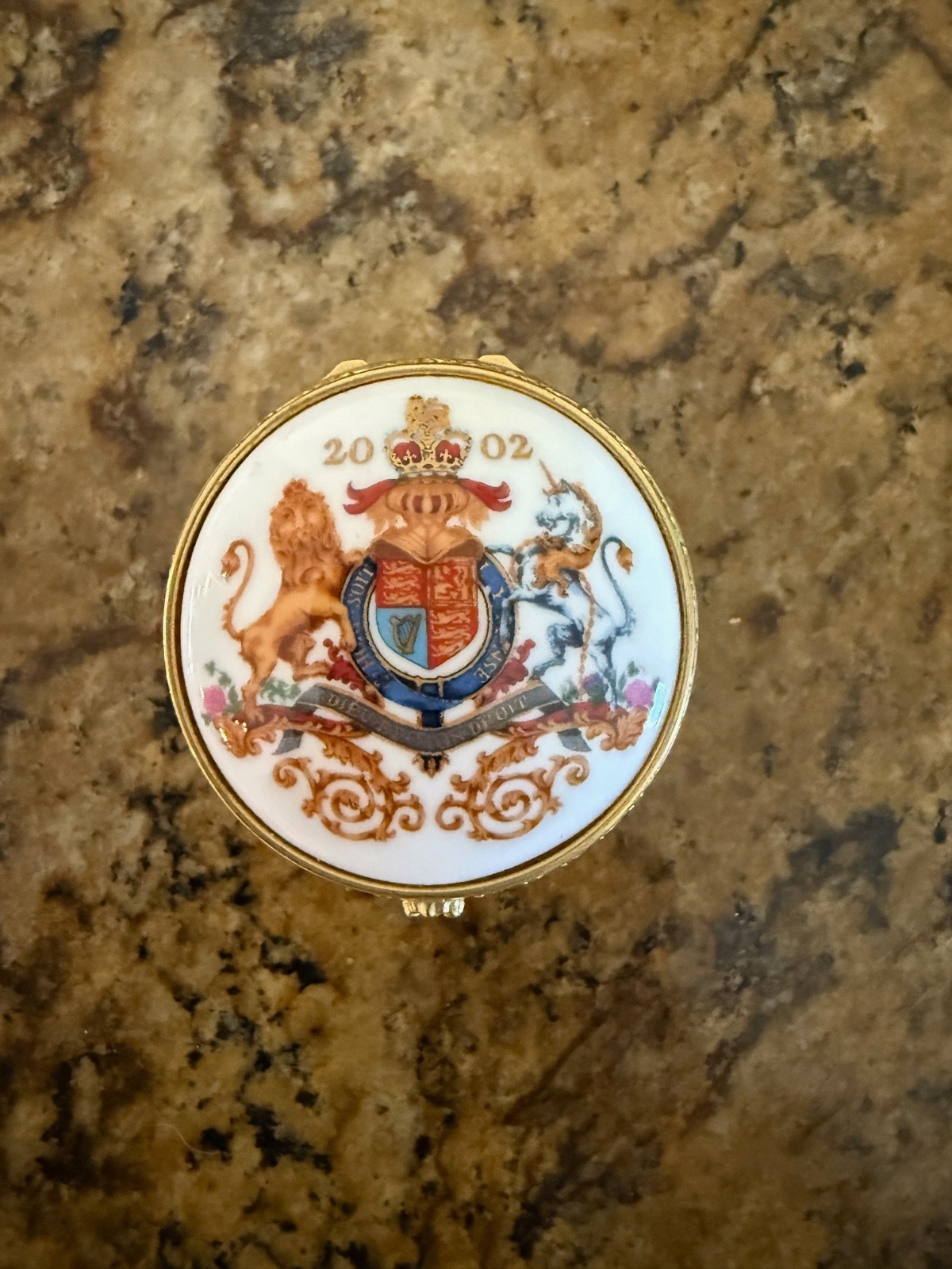 The Royal Collection Queen Elizabeth II Golden Jubilee England 2002 Trinket Box The Royal Collection Queen Elizabeth II Golden Jubilee England 2002 Trinket Box