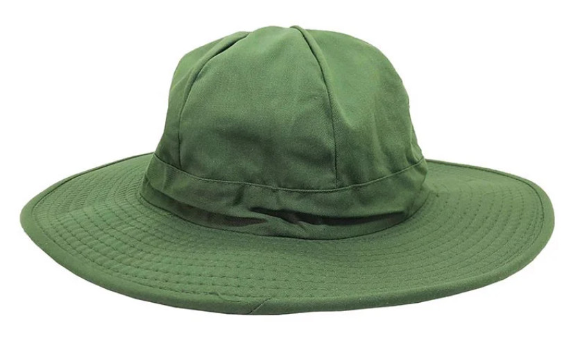 Viet Cong Hat South Vietnamese Liberation Army - Khaki, Wide Brim, Made in VN.