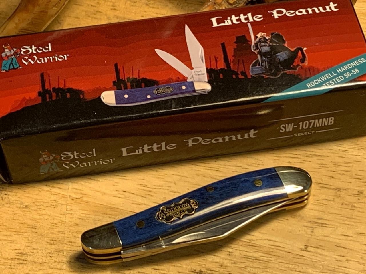 Frost Steel Warrior Midnight Blue Bone Peanut 2 3/4\