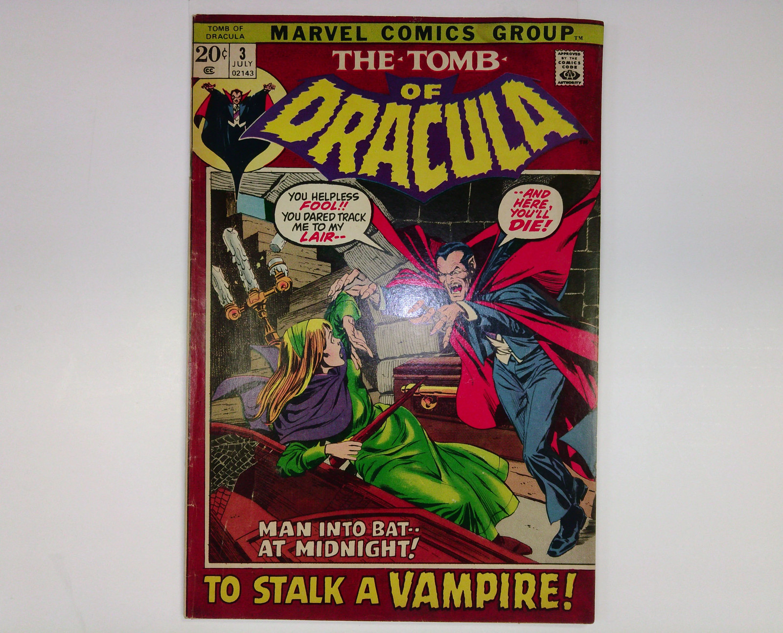 The Tomb of Dracula #3 (1972)