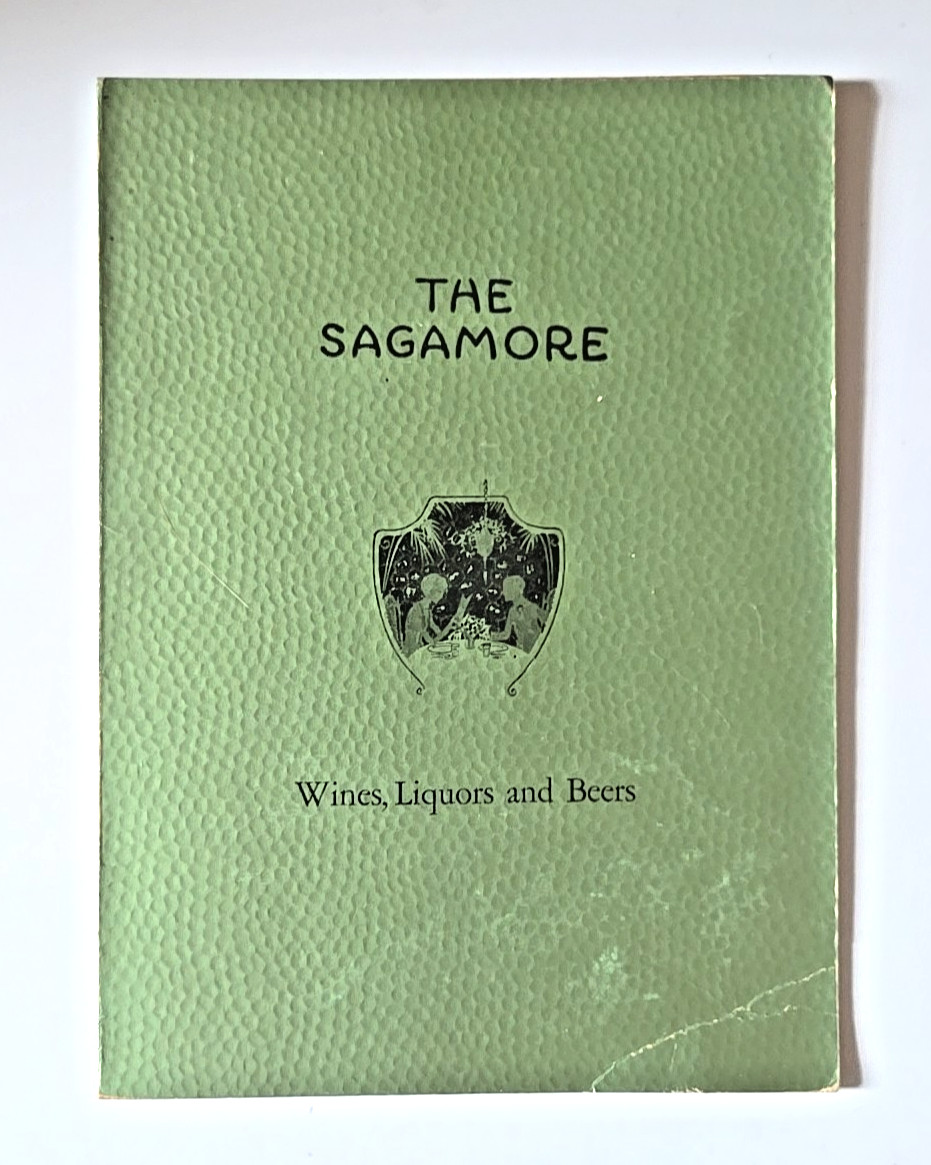 The Sagamore Vintage Menu - \