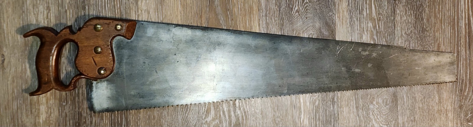 Antique Vintage Henry Disston & Son's  1880 No. 7 Rip Saw 26