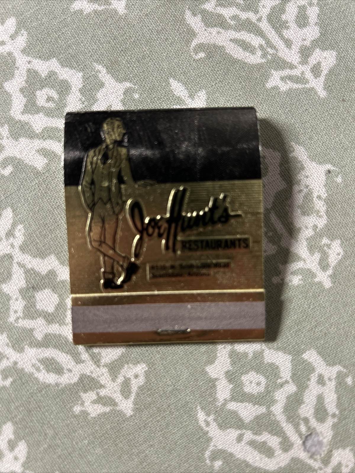 VTG Full Matchbook Joe Hunt’s Restaurants Where Beef Is King