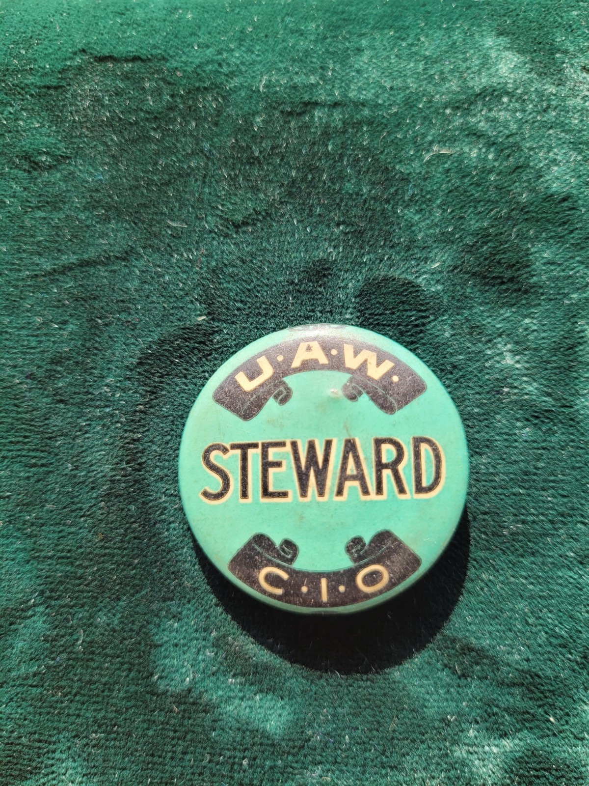 Vintage U.A.W Steward C.I.O Vintage U.A.W Steward C.I.O