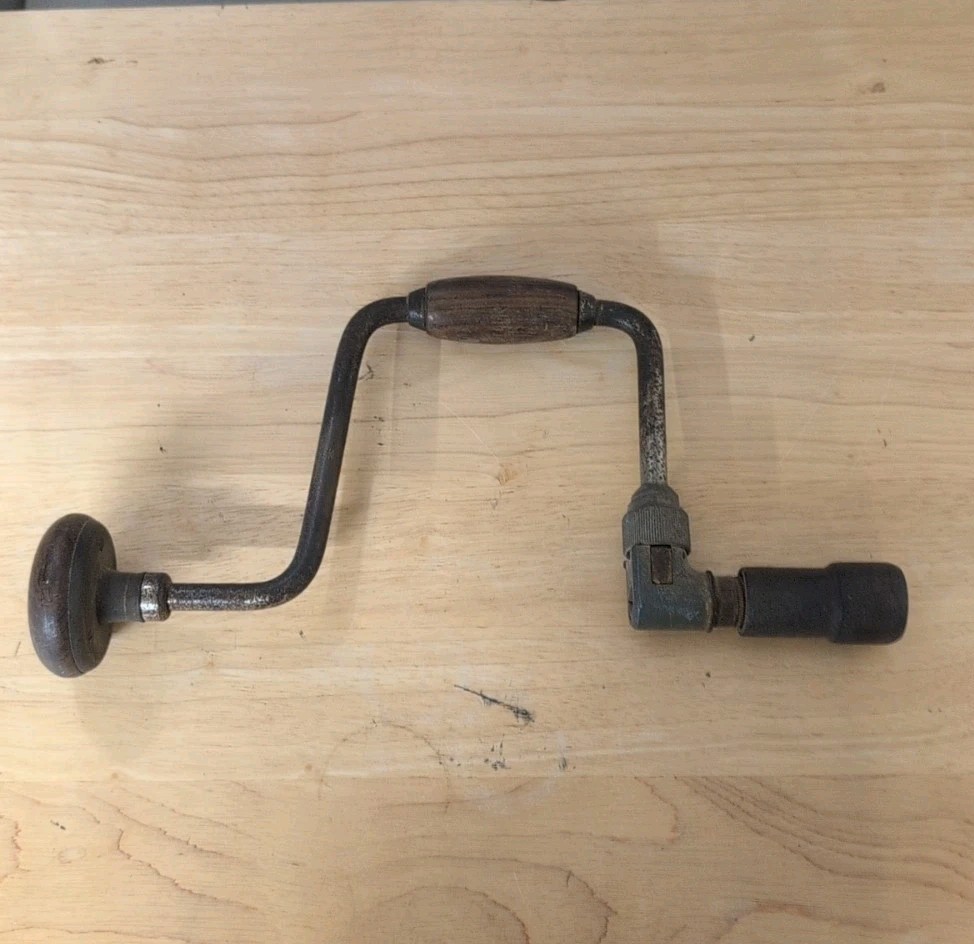 Vintage E C SIMMONS KEEN KUTTER Hand Drill Auger (Made In U.S.A.) 15 in