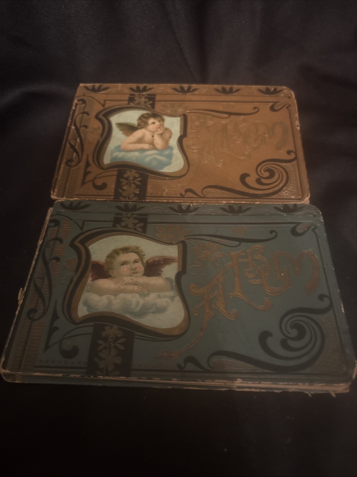 1900s Antique Victorian Autograph Album ELY Millstone NJ Freehold As Is