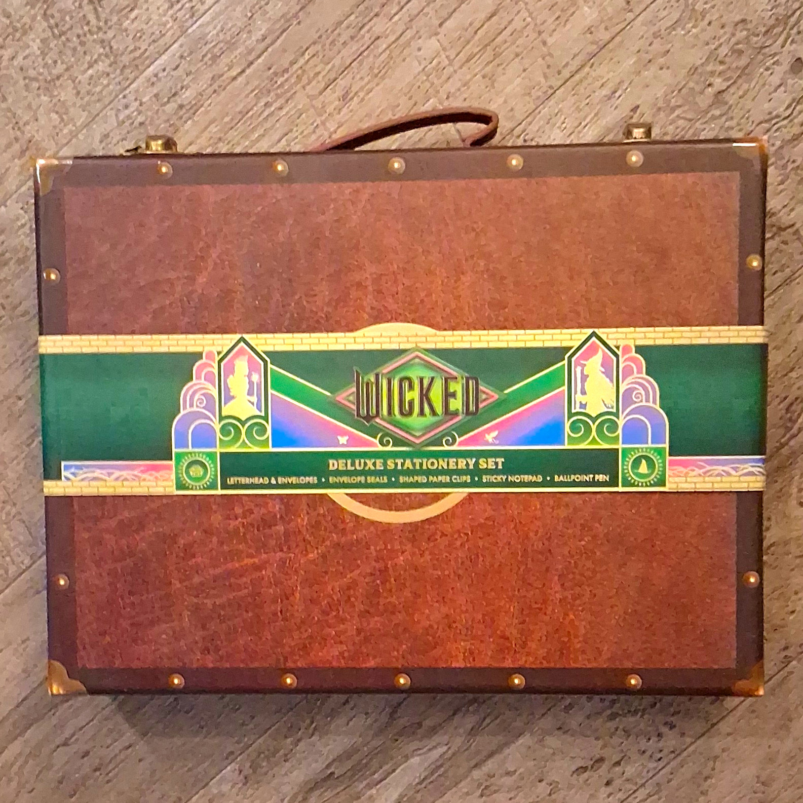 Wicked Deluxe Stationery Set with Suitcase-Style Keepsake Box