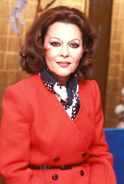 Portrait of Paquita Rico singer 1978 Historic Old Photo 1