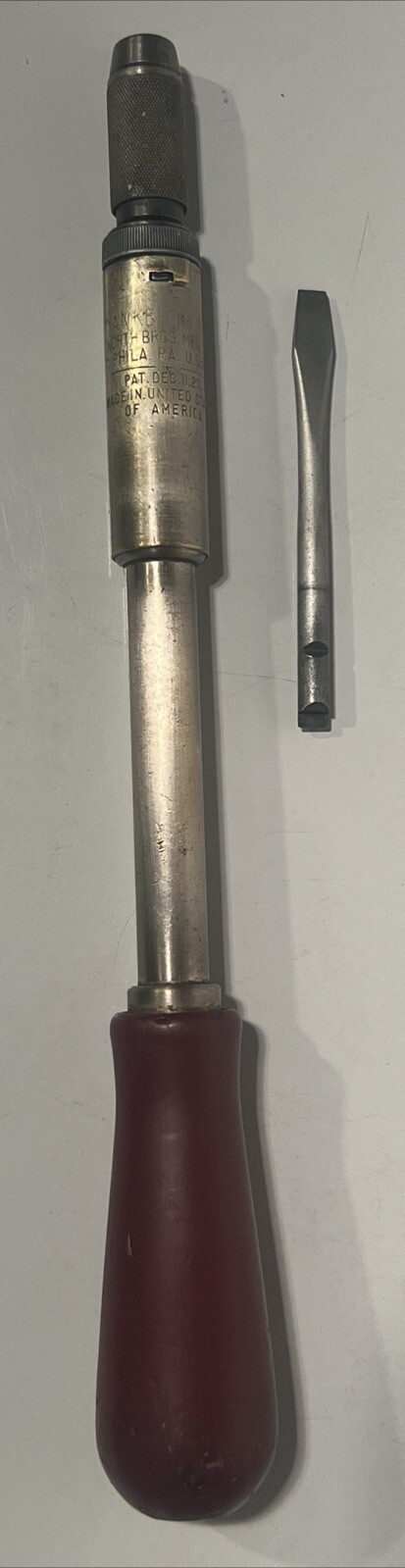 Antique Yankee No 30A SPIRAL RATCHET Screwdriver North Bros Mfg Co, 1923, USA