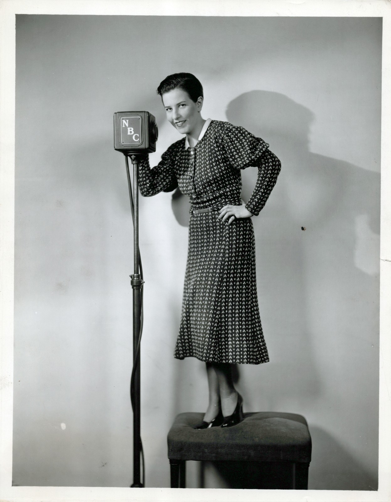 Eleanor Kilgallen NBC Radio 8x10 B&W Photo Casting Director Talent Agent