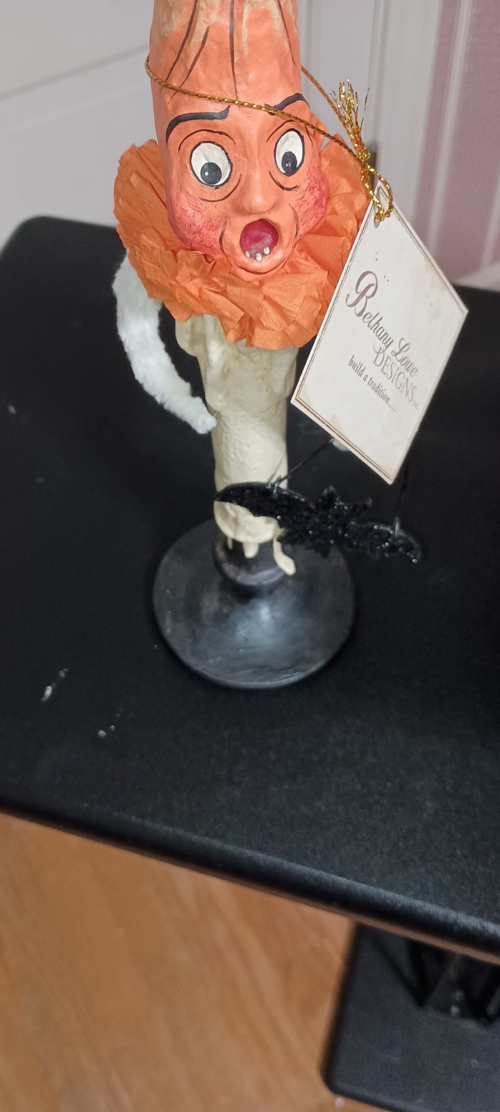 BETHANY LOWE-HALLOWEEN-HOP, HOP, JINGLE BOO MR. FLAME FIGURINE -NEW 2026 BETHANY LOWE-HALLOWEEN-HOP, HOP, JINGLE BOO MR. FLAME FIGURINE -NEW 2026
