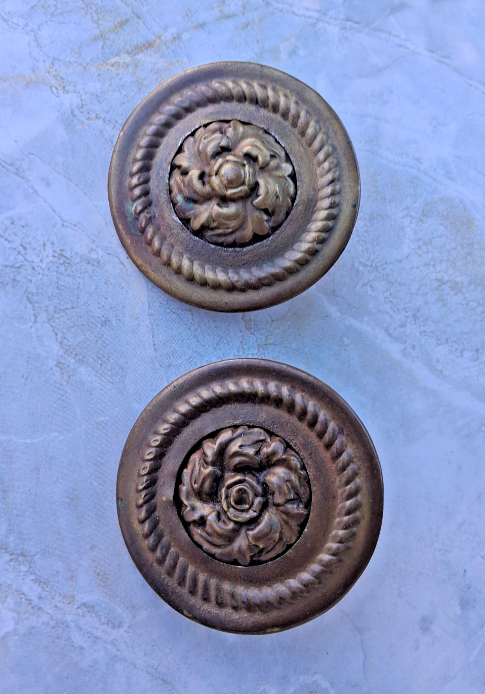 ~Beautiful Antique -1800\'s MATCHING PAIR of Horse Bridle Rosettes~