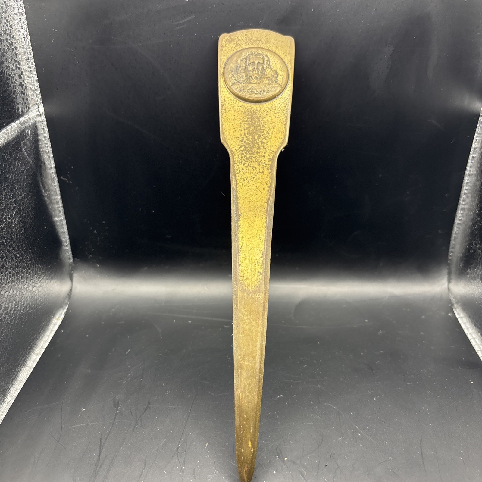 Vintage Whitmore & Stone A-C Press Brass Letter Opener